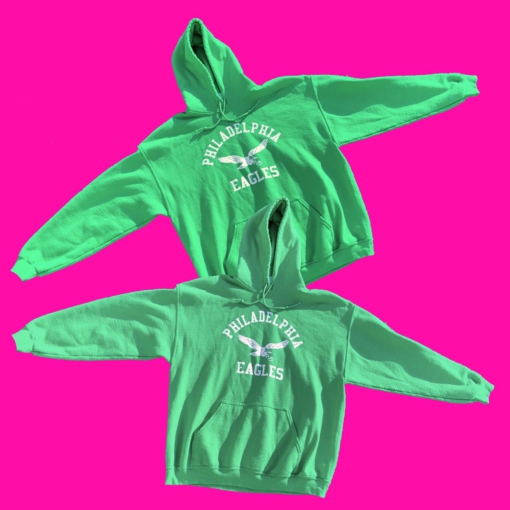 Green Philadelphia Eagles hoodie/sweatshirt